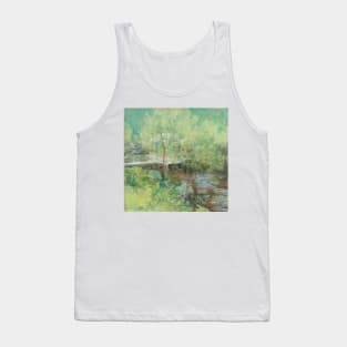 The White Bridge by John Henry Twachtman Tank Top